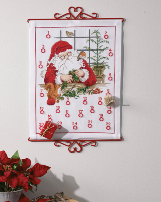 Kit da Ricamo Babbo Natale 32 x 44 cm