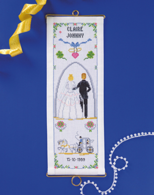 Kit da ricamo Matrimonio 14 x 39 m/5188/14