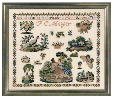 Kit da ricamo J. C. Meyer 46 x 39 cm R5337