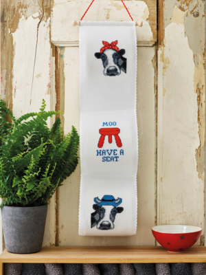 Kit per ricamo Moo, have a seat B5129/12 12 x 60 cm