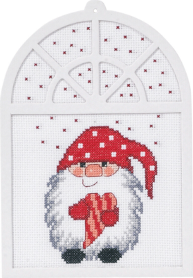 Kit da Ricamo Babbo Natale 15 x 20 cm
