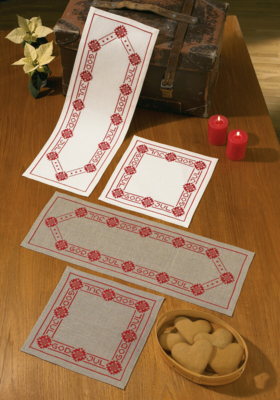 Kit punto croce Buon Natale 21 x 60 cm