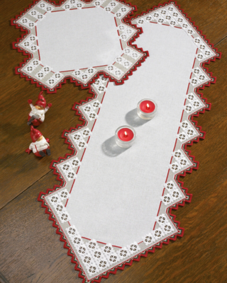 Kit Ricamo Hardanger 33 x 86 cm