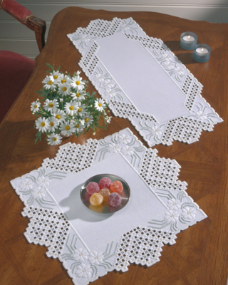 Kit Ricamo Hardanger 28 x 62 cm
