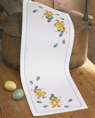 Kit Ricamo Galli Danzanti 24 x 67 cm