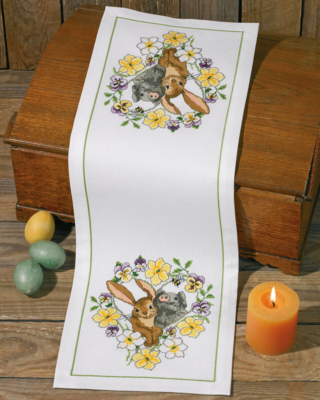 Kit di ricamo Nuovi amici 24 x 68 cm