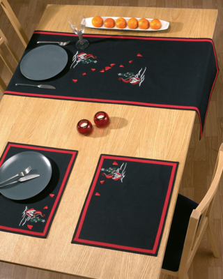 Kit per Ricamo Folletto con Rami di Abete 44 x 148 con 7511/30