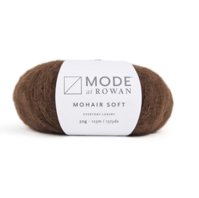 Mode at Rowan Mohair Soft 10202 Chocolate