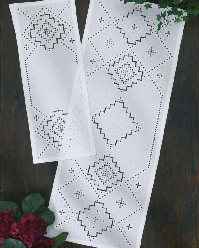 Kit Ricamo Hardanger 41 x 106 cm