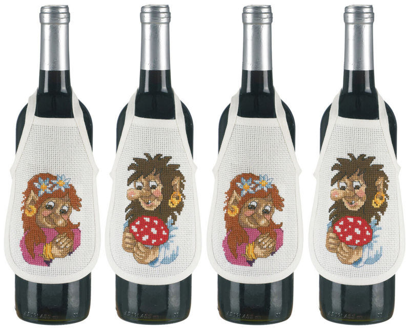 Kit da Ricamo Teste di Troll 2 Pz 0330B x 2 pz