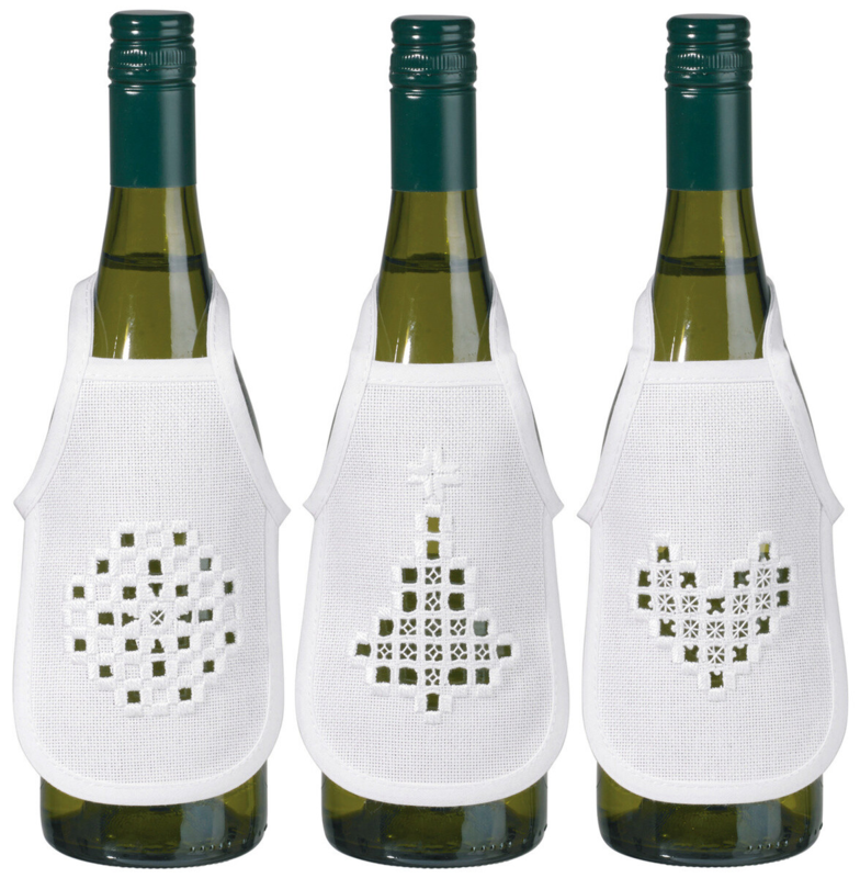 Kit da Ricamo Hardanger Mix 3 pz 10 x 15 cm