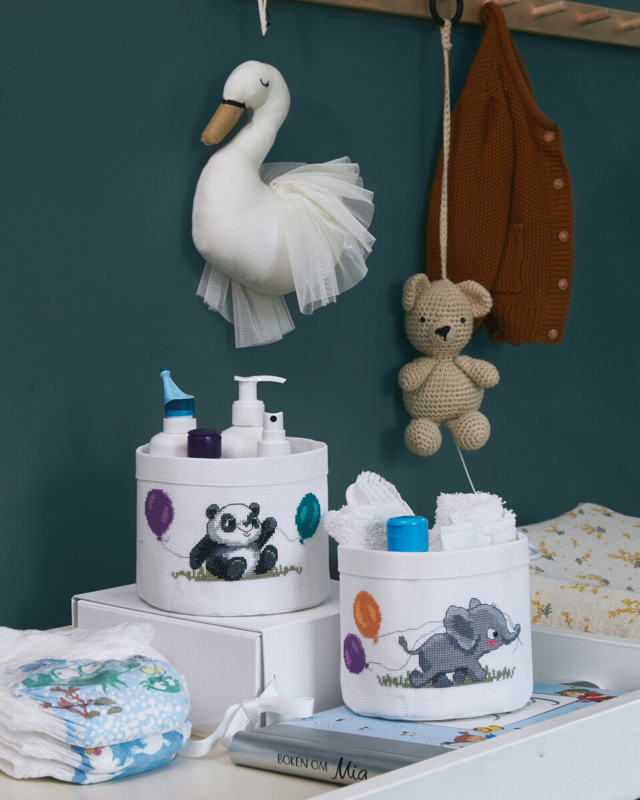 Kit da Ricamo Elefante Ø 17 cm