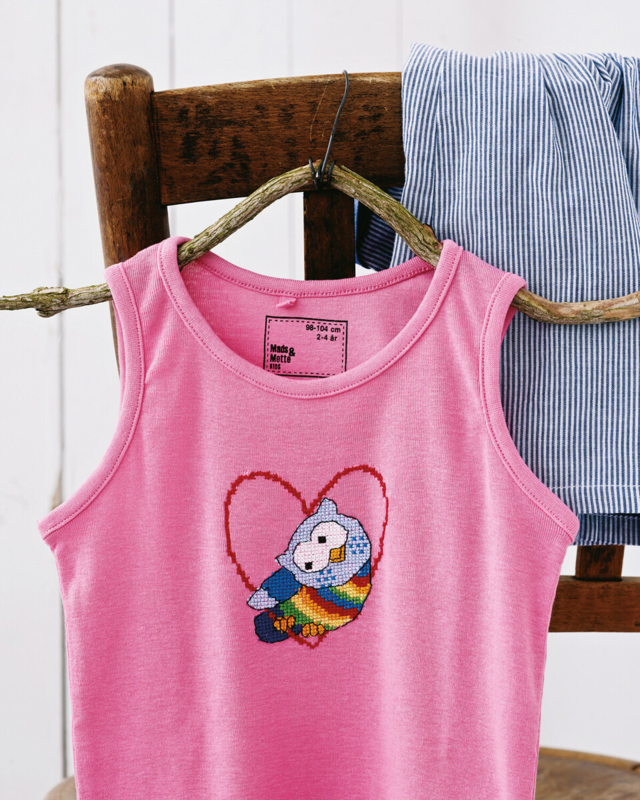 Kit Ricamo Gufi 10 x 10 cm