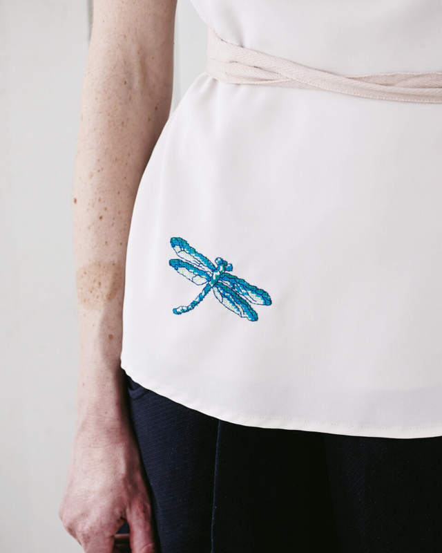 Kit da ricamo Libellula 7 x 9 cm