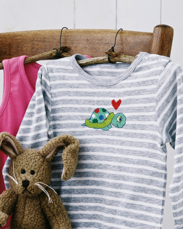 Kit da Ricamo Tartaruga 7 x 9 cm