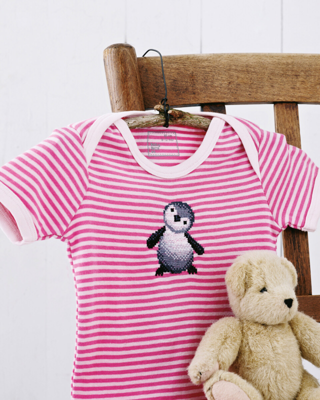 Kit Da Ricamo Pinguino 7 x 9 cm