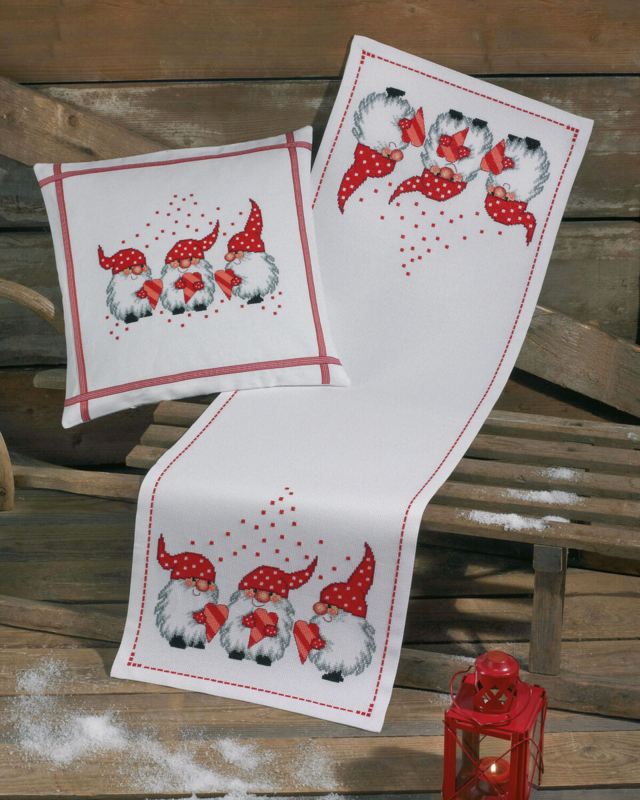 Kit Ricamo Polkanisser 40 x 40 cm