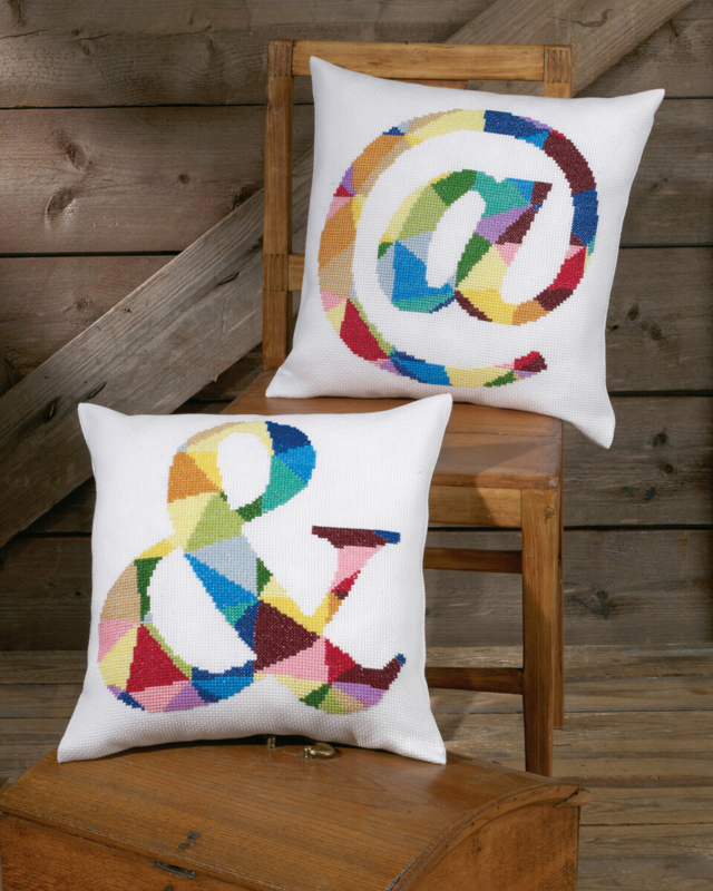 Kit da Ricamo Disegnato & 40x40cm