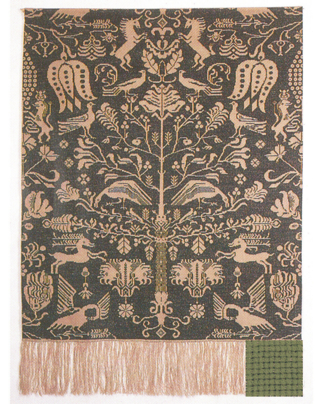 Kit Ricamo Beidewand Verde Chiaro 101 x 140 cm