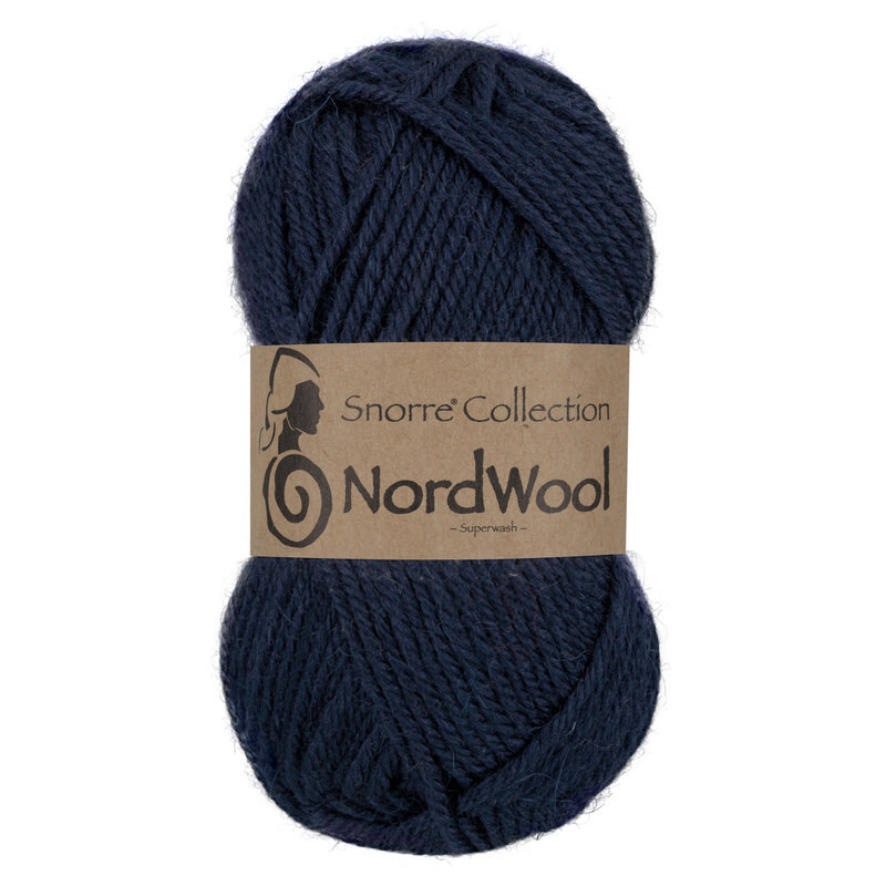 Viking Snorre NordWool 126 Blu navy