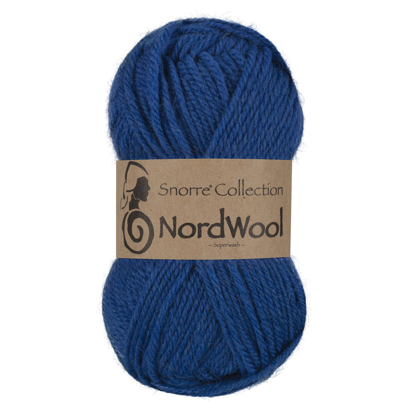 Viking Snorre NordWool 125 Blu cobalto