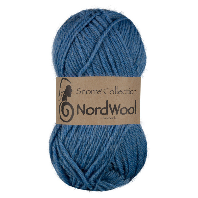 Viking Snorre NordWool 123 Blu medio