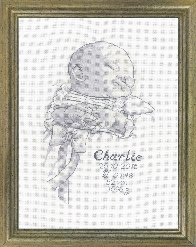 Kit Ricamo Ricordo di Battesimo R5322 25 x 33 cm