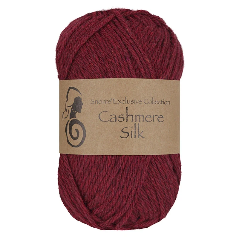 Viking Snorre Cashmere Silk 655 Vino rosso
