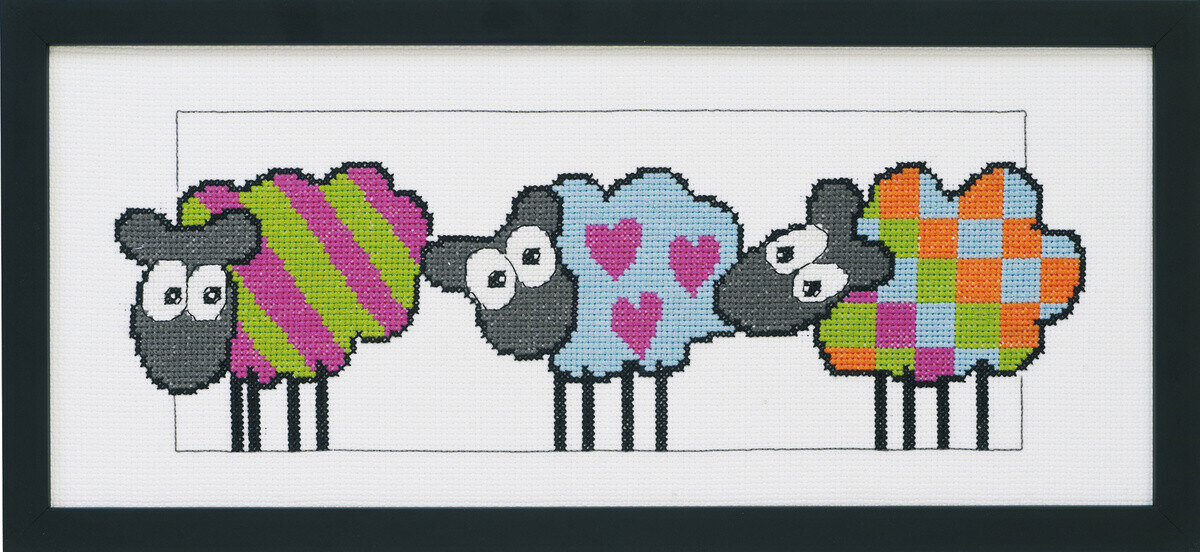 Kit da Ricamo Pecora R5496 36 x 15 cm