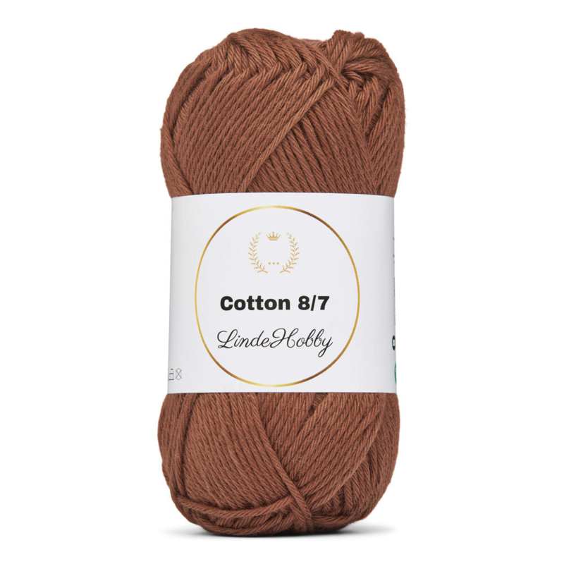 LindeHobby Cotton 8/7 107 Marrone