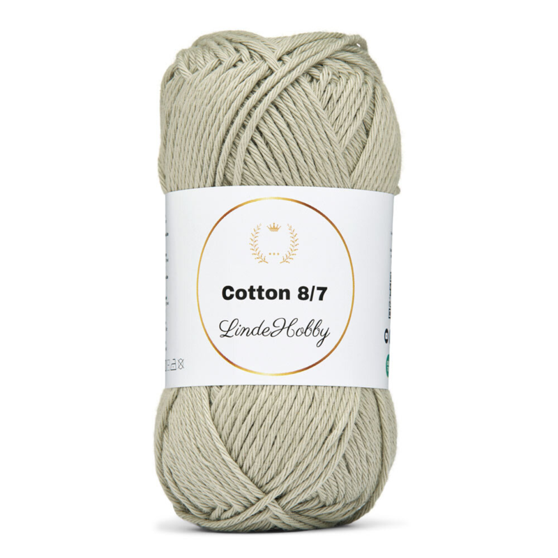 LindeHobby Cotton 8/7 067 Silver