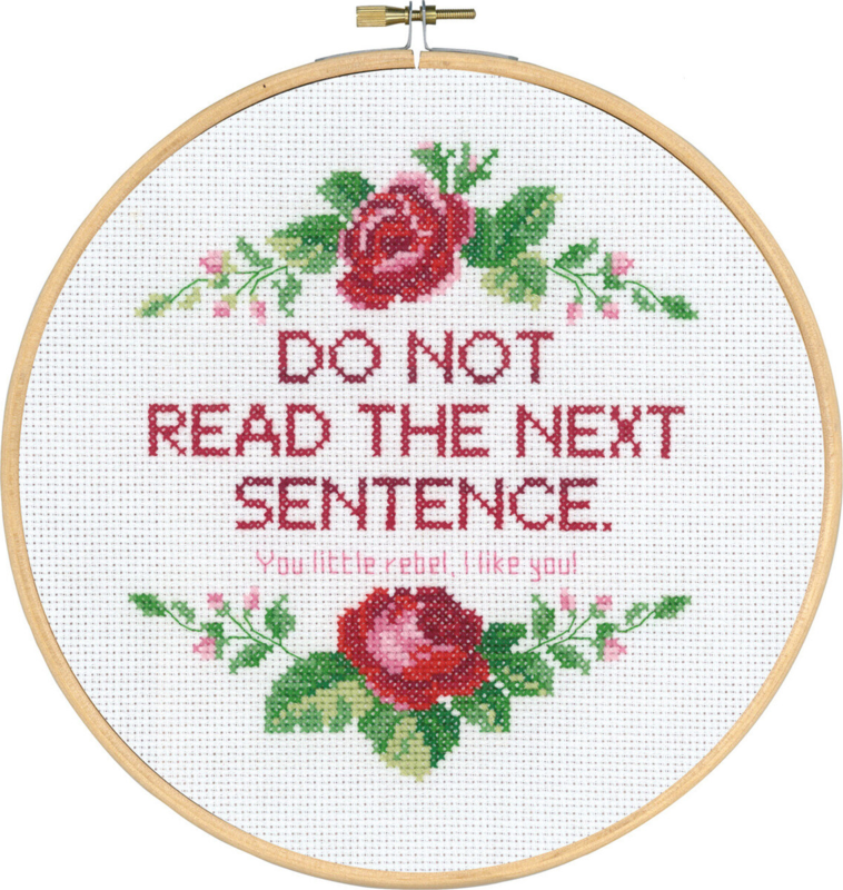 Kit da ricamo Non leggere M 5810/22 20 Ø