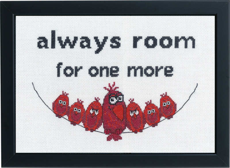 Kit da Ricamo Always room for one 29x20 cm