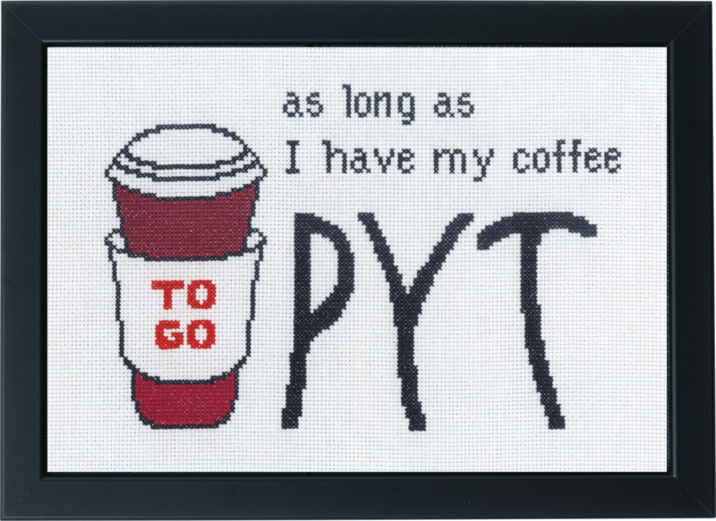 Kit da ricamo Pyt 29 x 20 cm