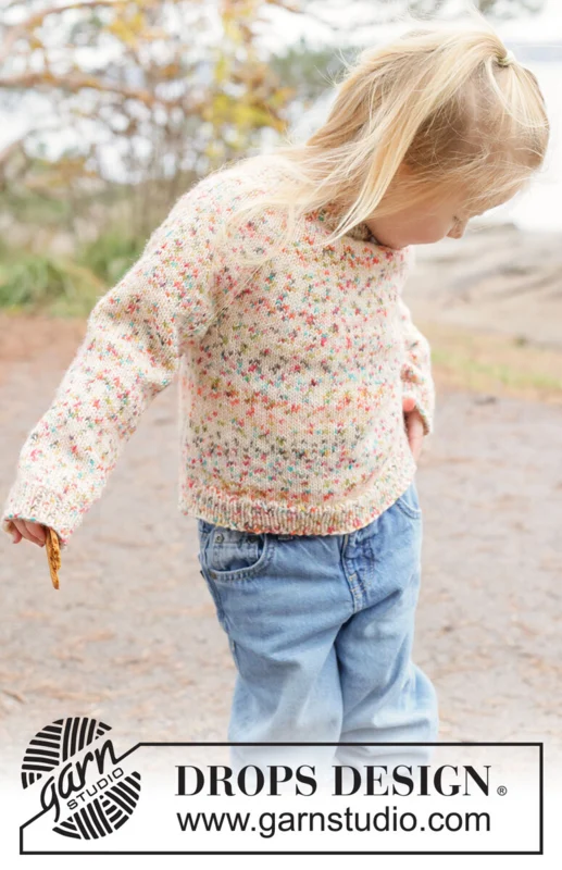 50-13 Sunset Sprinkles Sweater by DROPS Design
