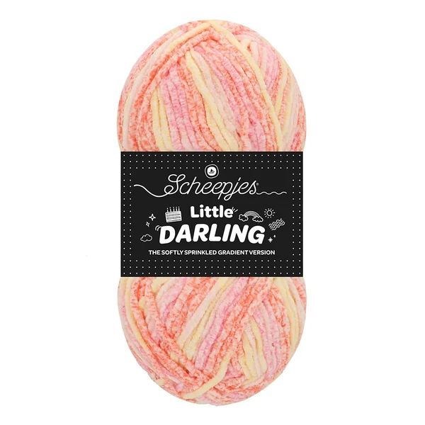 Scheepjes Little Darling Sprinkled Gradient 05 Strawberry Lemonade