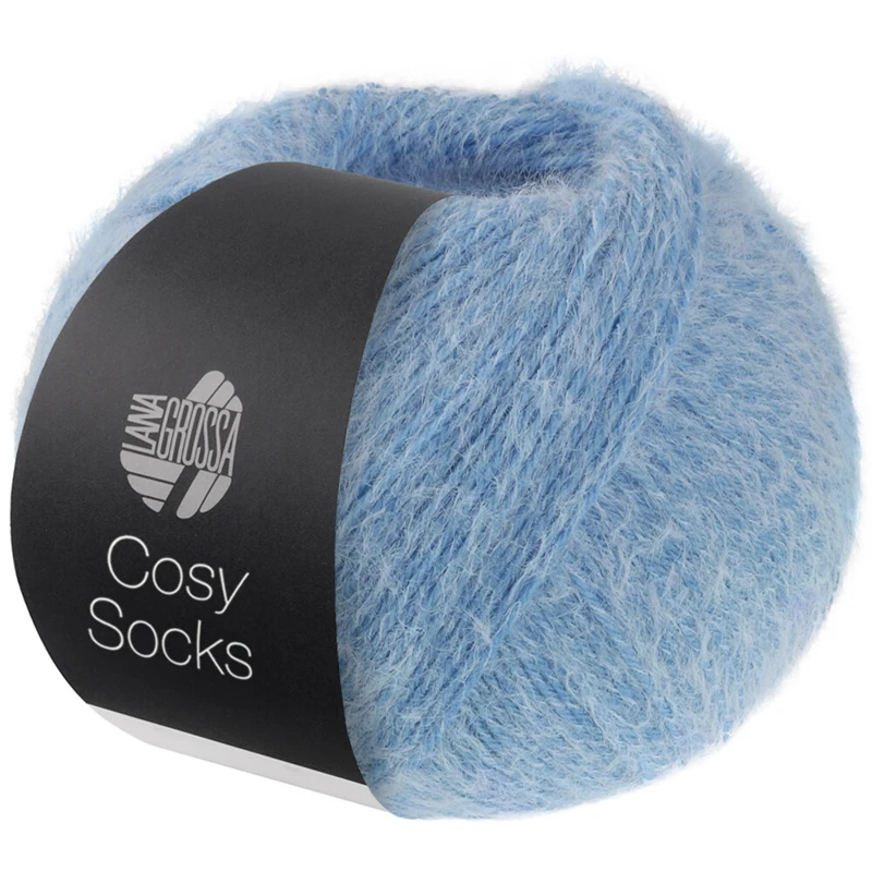 Lana Grossa Cosy Socks 04 Azzurro chiaro