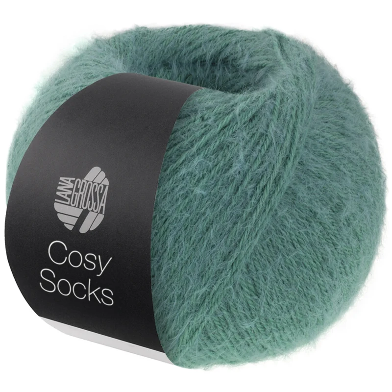 Lana Grossa Cosy Socks 06 Verde salvia