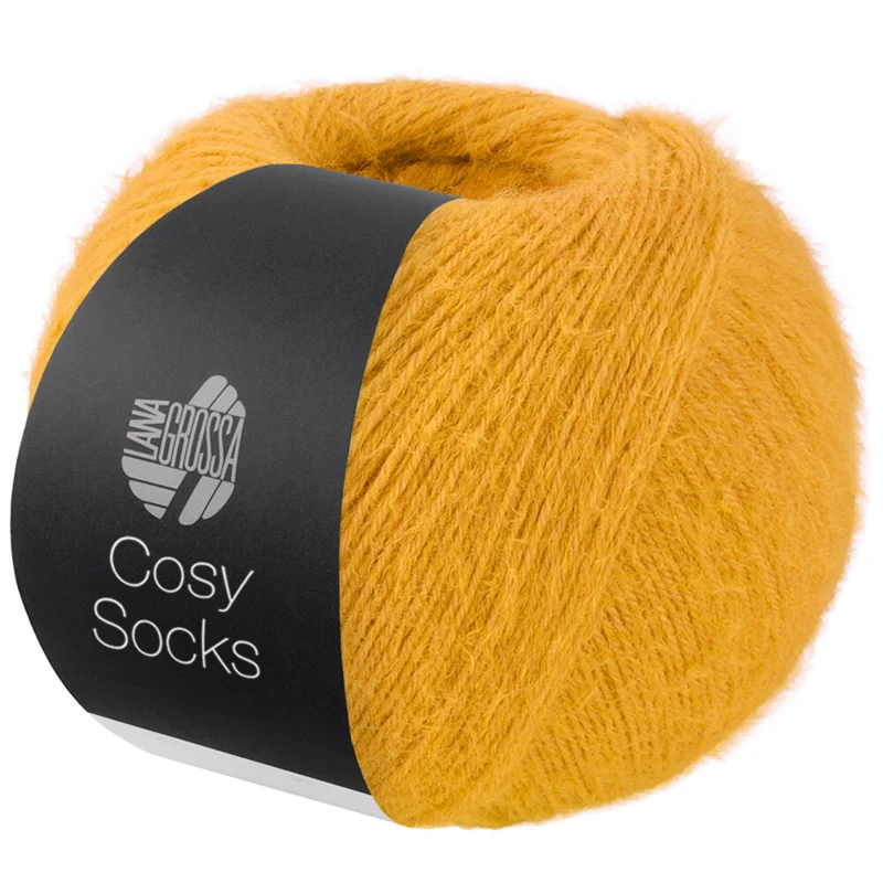 Lana Grossa Cosy Socks 11 Arancione giallastro