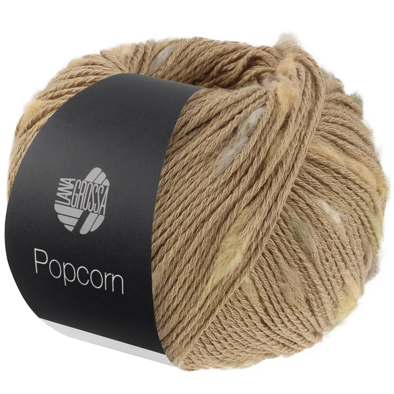 Lana Grossa Popcorn 12 Cammello/beige/sabbia/grigio
