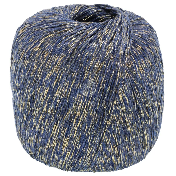 Lana Grossa Brillino 35 Jeans/Oro