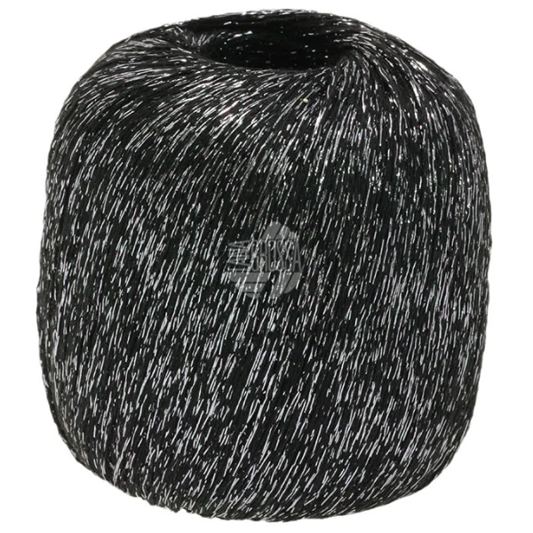 Lana Grossa Brillino 13 Nero/Argento