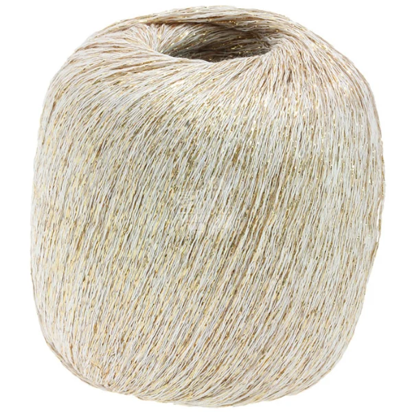 Lana Grossa Brillino 09 Bianco/Oro