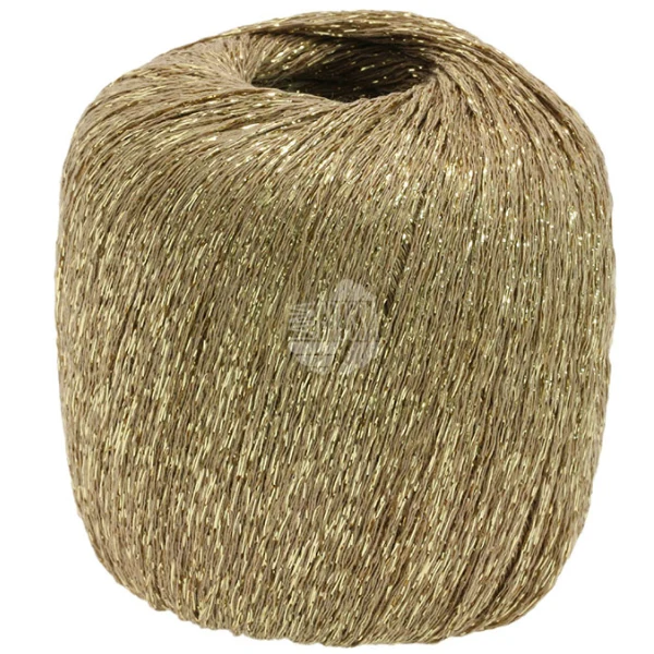 Lana Grossa Brillino 04 Cammello/Oro