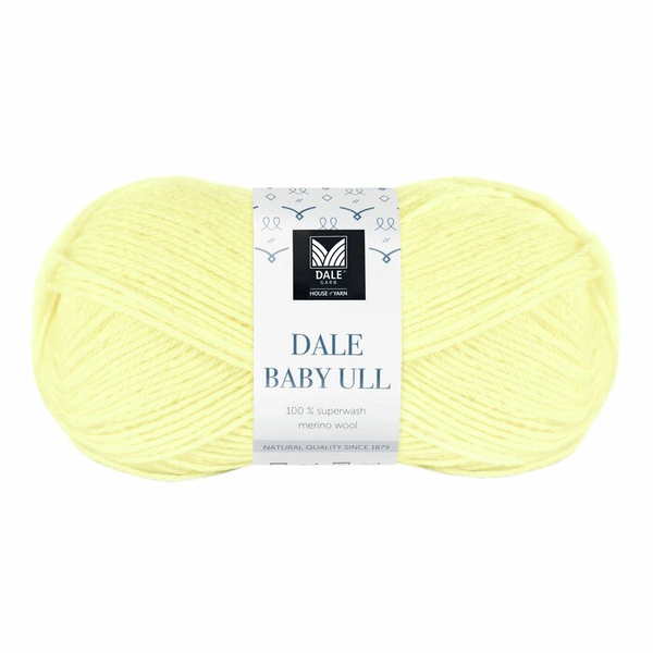 Dale Baby Ull 8552 Giallo chiaro