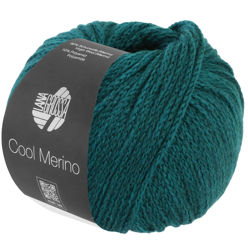 Lana Grossa Cool Merino 45 Blu petrolio