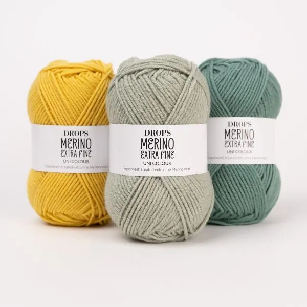 DROPS Merino Extra Fine 01 Panna (Uni Colour)