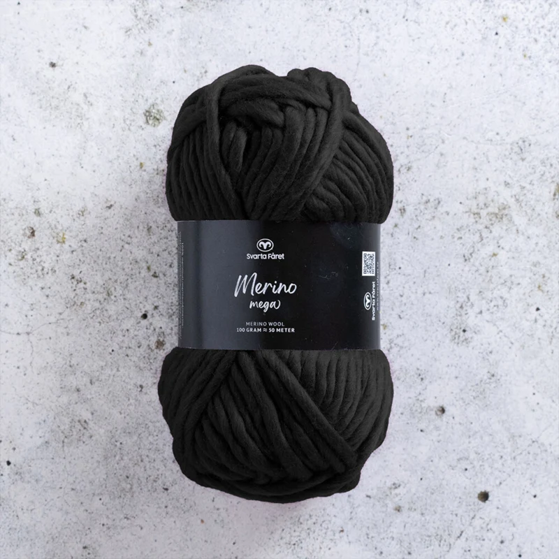 Svarta Fåret Merino Mega 13 Nero profondo