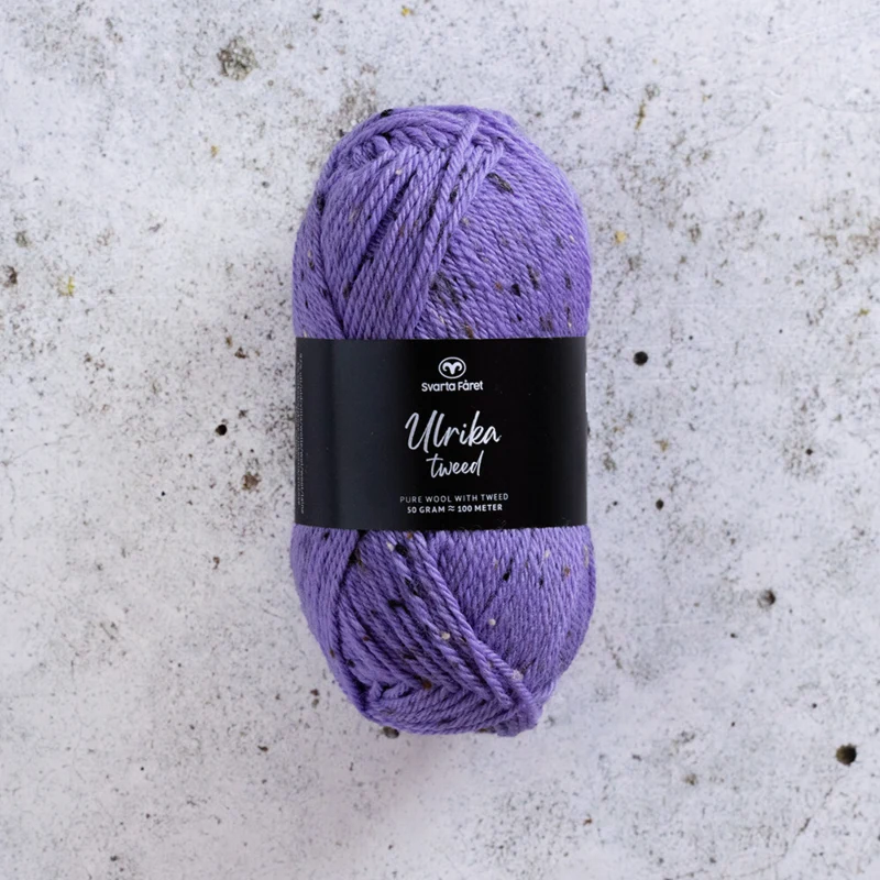 Svarta Fåret Ulrika Tweed 00 Mais viola