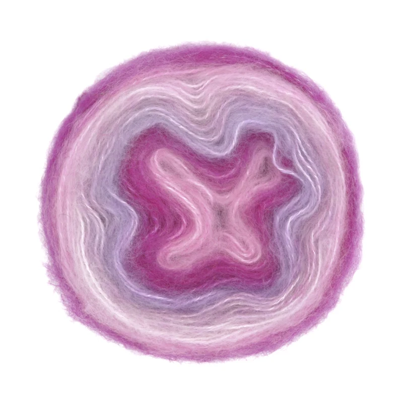 Gjestal Poppis 3110 Rosa chiaro/rosa/lavanda sfumato